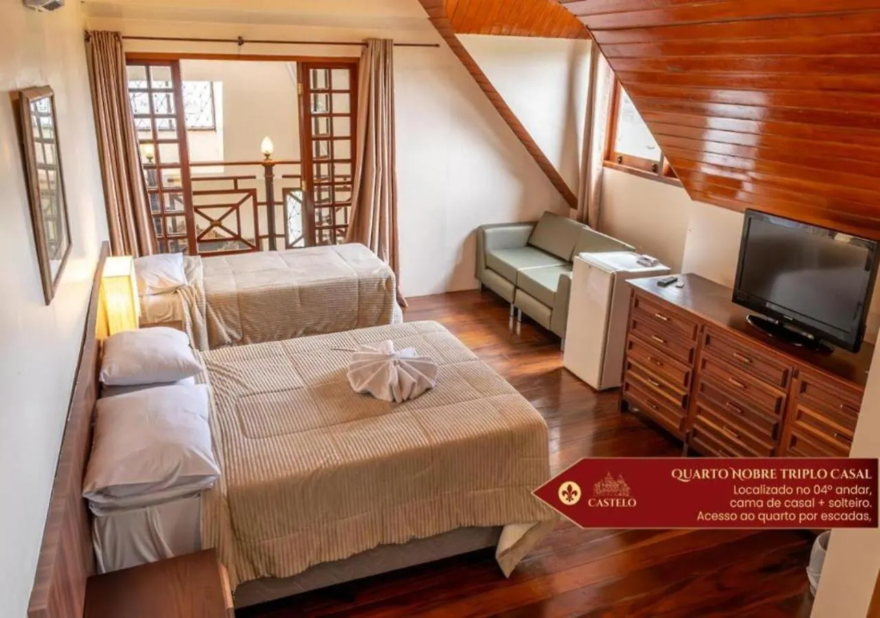 ****  Hotel Castelo Nacional Inn Campos Do Jordao Brazil